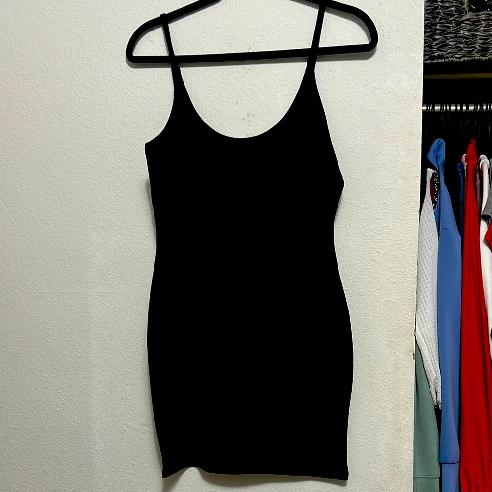 Chic Black Mini Dress by Mono B